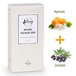 Beany / "Apricot + Juniper"  Набор мыла 2x120 APJN