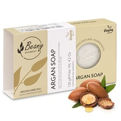 Beany / "Argan Oil Soap" Мыло твердое турецкое 120 г / Argan